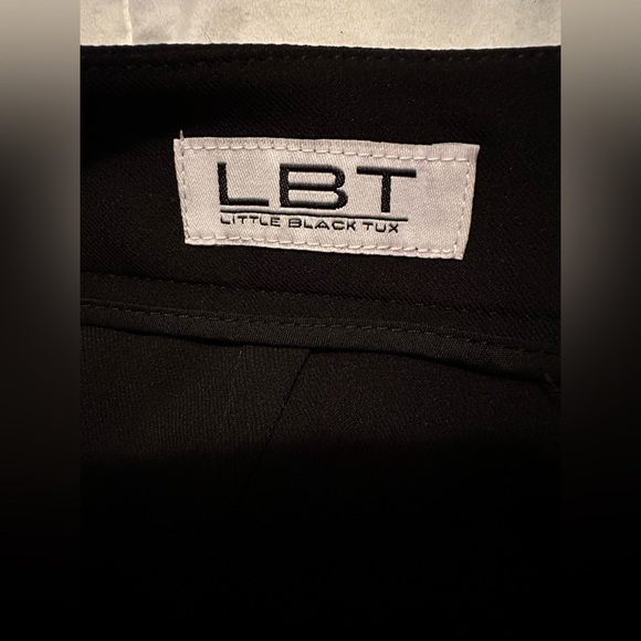 Little Black Tux - black tuxedo pants - NWT! - Picture 7 of 8